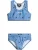 SOMETIME SOON Bikini  duifblauw / zwart / wit