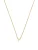 Luxenter Ketting met 18-karaats geelgouden afwerking – Alphabet