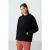 Overmaatse Pluche Hoodie Met Borduurwerk