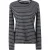 Regatta Dames/Dames Federica Stripe T-shirt met lange mouwen (Marine / Licht Vanille)