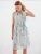 Bigdart Jurk  lichtbeige / blauw / pastelblauw / lichtbruin