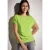 Cecil Dames T-shirt met rimpels in Geel