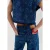 HARPER & YVE MAYRA-PA gebloemde wide leg jeans medium blue denim