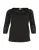 KAFFE CURVE Blouse ‘KC Aya’  zwart