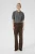 Casual broek KBRo Loose fit brown