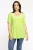 YOEK T-shirt DOLCE van travelstof limegroen