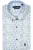 Giordano Overhemd wit/blauw, Bedrukt
