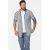 Jan Vanderstorm casual overhemd donkerblauw