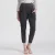 Bi-materiaal taps toelopende broek