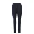 ES&SY tapered fit broek van travelstof donkerblauw