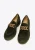 Wittchen Dames Suède Loafers met Decoratieve Ketting op Platform Donkergroen