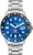 FOSSIL Analoog horloge  royal blue/koningsblauw / zwart / zilver / wit