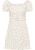 Mymo Mini-jurk met korte mouwen Dames wit