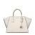 Beige leren handtas