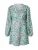 EDITED Blousejurk ‘Lili’  groen / jade groen / grasgroen / lichtlila