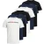 Jack&Jones T-shirt JJECORP LOGO TEE CREW NECK 6PK Set van 6