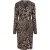EsQualo Dress Scattered Illusion Print