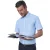 Brook Taverner Heren Vesta Shirt Met Korte Mouwen (Blauw)