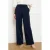 LOLALIZA wide leg broek – donkerblauw