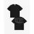 Diesel Jongens t-shirt tboggymegovald oversized zwart