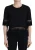 Dolce & Gabbana Zwarte T-shirt Dames Tasje Katoenen Dames Blouse