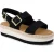 TOMS Giana Textiele Vrouwen Zwarte Strand Sandalen