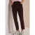 Mid Waist Slim Leg Hose in casual pasvorm