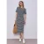 Street One Dames Jurk met knoopdetail in Blauw