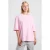 America Today rechtvallend T-shirt – lichtroze