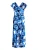 Betty & Co Jumpsuit  blauw / wit