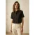 Knoopsluiting Pocket Crop Shirt