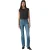 Levis Dames/Dames Hoog Uitlopende Jeans (Lichtblauw)