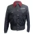 Givenchy bomberjack met contrasterende kraag in zwart polyester
