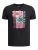 UNDER ARMOUR Functioneel shirt ‘Collage’  blauw / pink / zwart