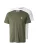 Calvin Klein Jeans Shirt  groen / wit