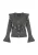 Faina Vest Dames donkergrijs gem