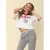 LOOXS 10sixteen T-shirt wit