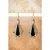 Art Deco emaille oorbellen