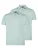 Ragman Shirt ‘Basic’  lichtgroen