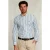 River Woods Slim Fit Striped Shirt Green/blue Green