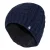 Dames Kabelgebreide 3.4 Tog Fleece gevoerde Thermische Wintermuts