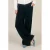 Yest wide leg high waist gestreepte casual broek marineblauw