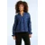 Piper geborduurde blouse in navyblauw