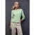 Street One Dames Basic shirt met lange mouwen in Groen
