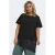 ONLY CARMAKOMA gebreide top Plus Size – zwart