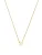 Luxenter Ketting met 18-karaats geelgouden afwerking – Alphabet