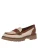 BALDININI Mocassins  bruin / offwhite