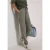 Slim Leg-broek met pied-de-poule-patroon
