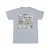 Disney Heren Knabbel en Babbel Strip-T-shirt (Sportgrijs)