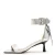 AllSaints Noir Low Sandal Silver